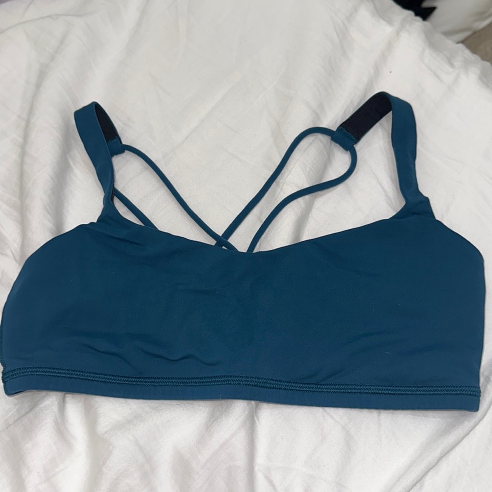 lululemon teal sports bra